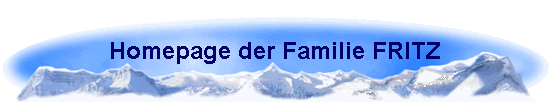 Homepage der Familie FRITZ